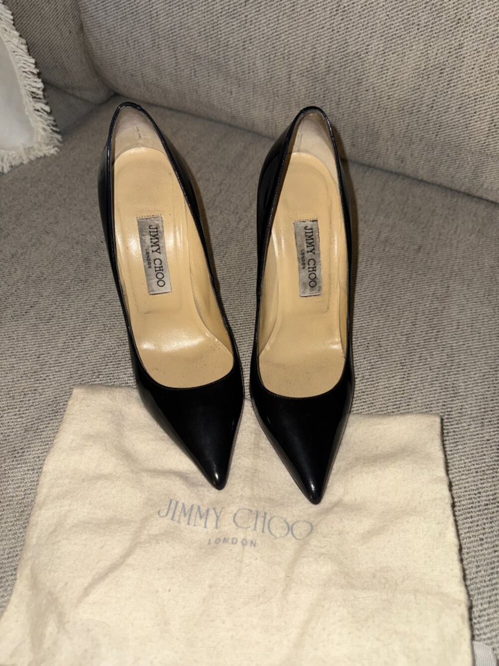 Jimmy Choo Patent Leather Pumps